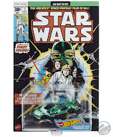 SDCC 2021 Mattel Hot Wheels Comic Con Star Wars Darth Vader Comic Cover 01