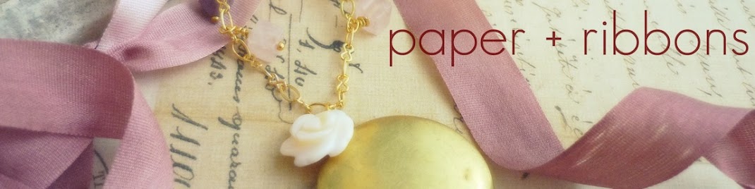 Paper + Ribbons Jewelry Designs