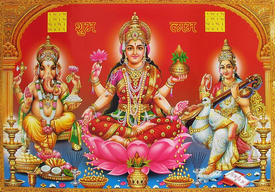 Hinduism- My Spirituality: Laxmi Ganesh Saraswati Wallpapers
