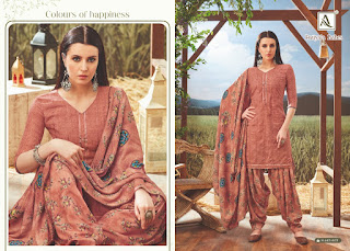 Alok Suits Patiyala Babes Pashmina Collection New Design