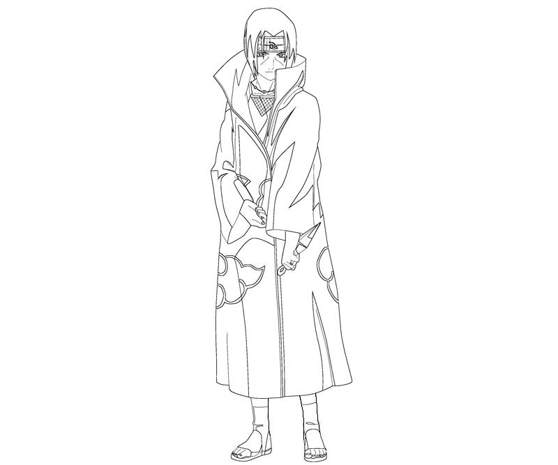 Itachi Coloring Pages Coloring Pages