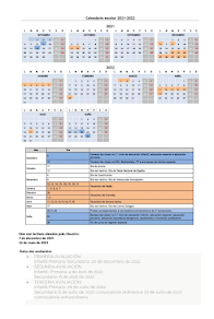 Calendario Escolar