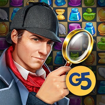 Sherlock: Mystery Hidden Objects & Match-3 (MOD, Unlimited Money)