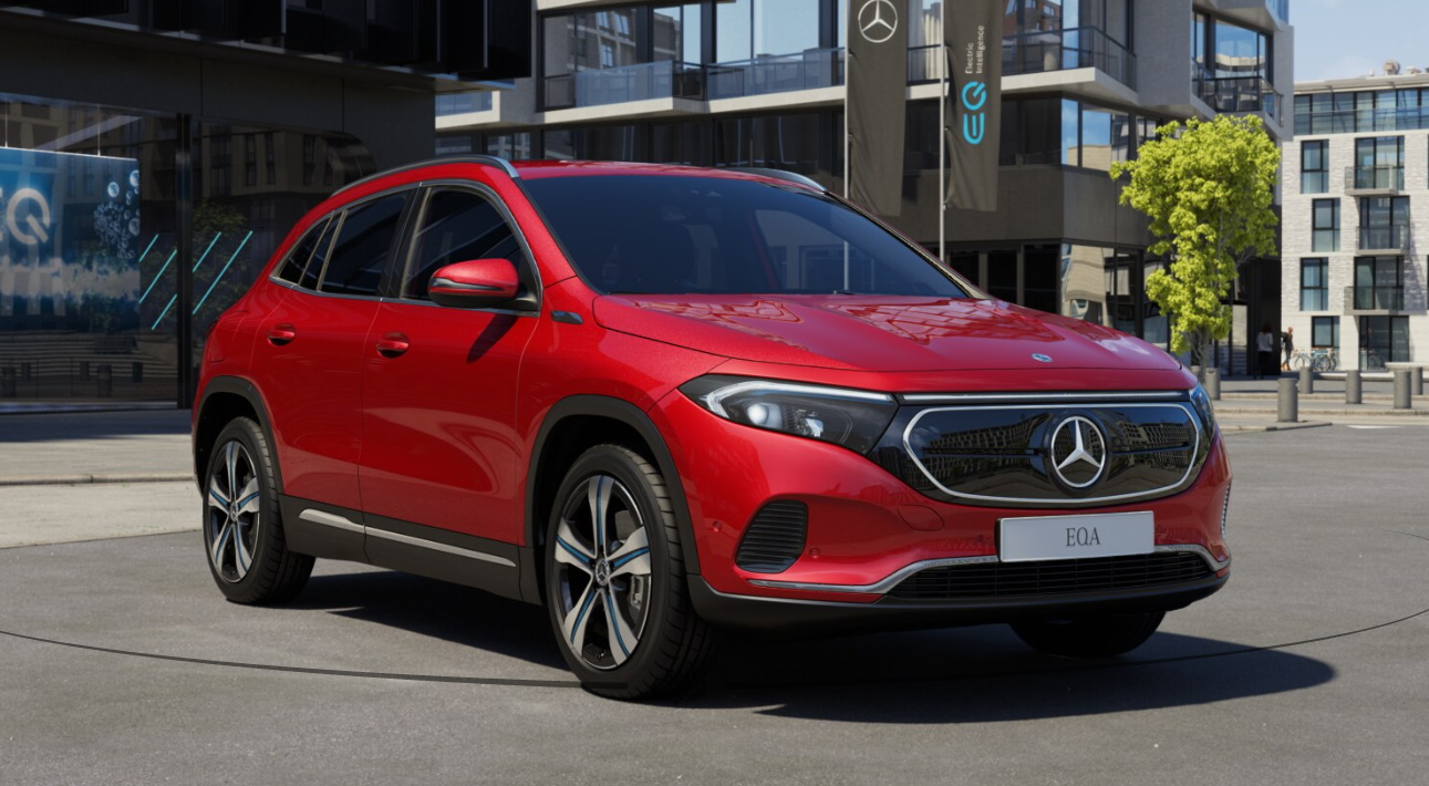 Mercedes EQA (2021) Couleurs / Colors Mercedes EQA (2021) Couleurs / Colors