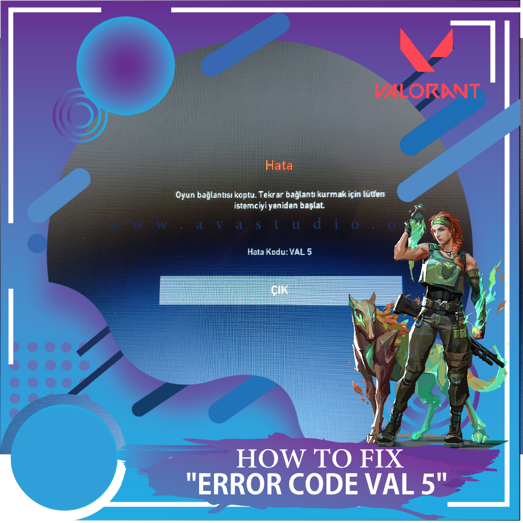 How to fix Error Code Val 5 - Account was logged into elsewhere.