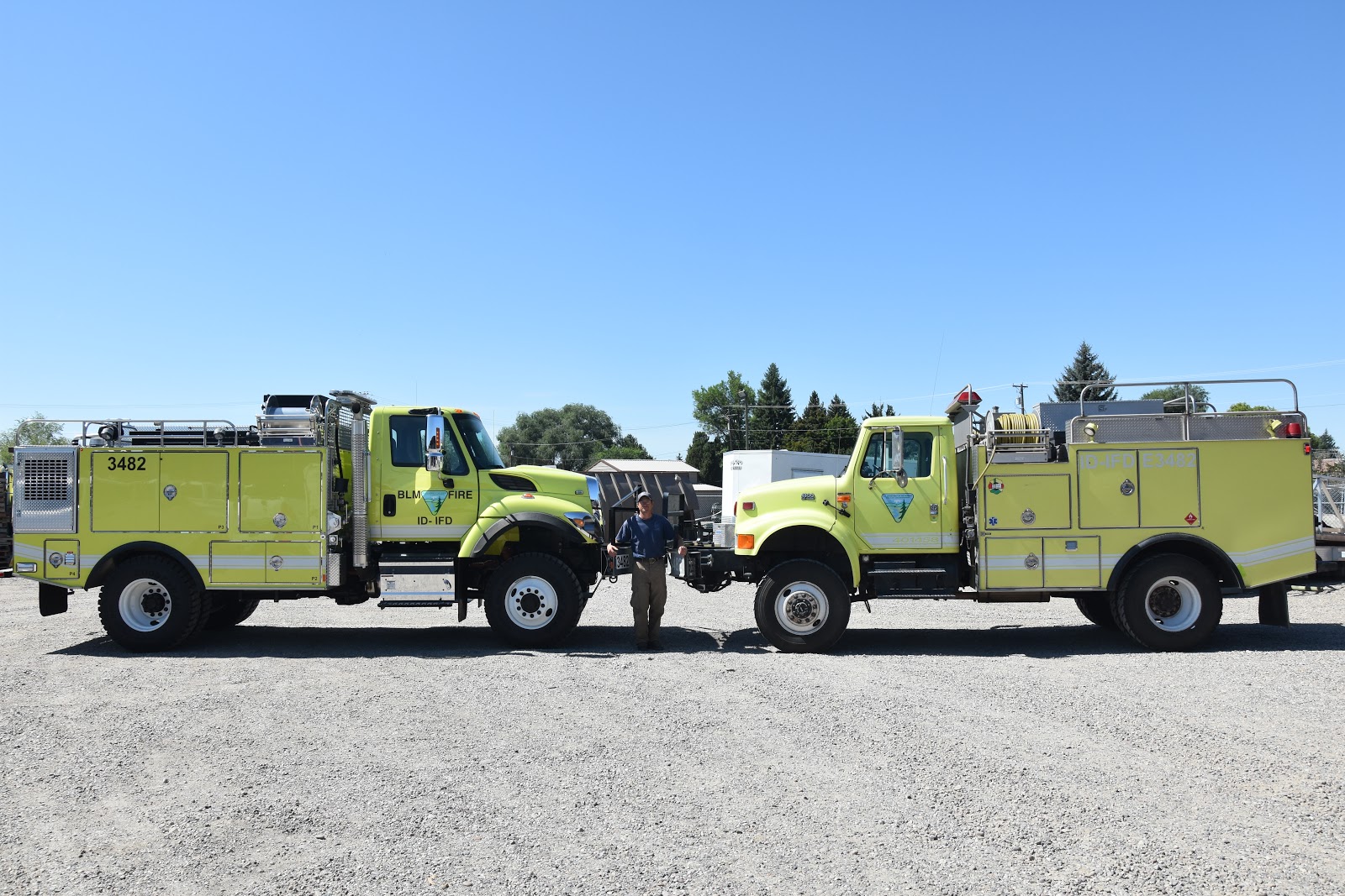 Idaho Fire Information BLM transfers wildland fire engine to Inkom