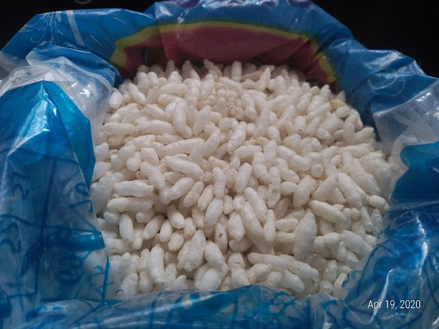 puffed rice image, mandakki