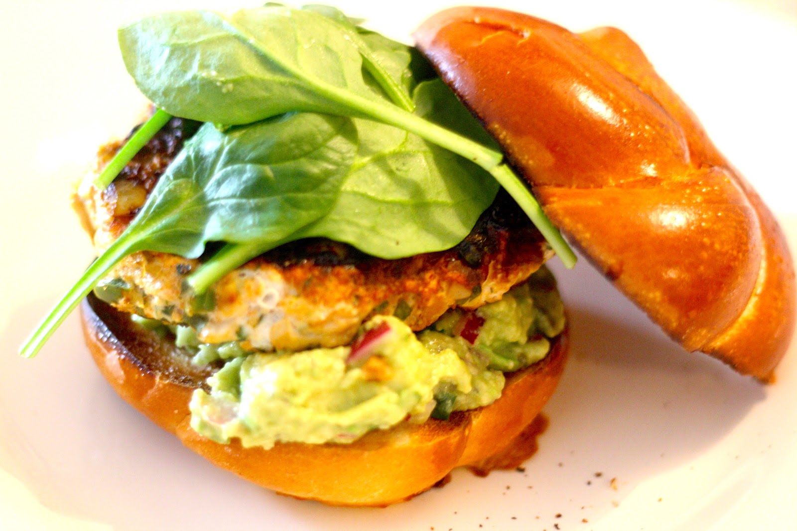Table For Two: Jalapeno Chicken Burgers with Guacamole
