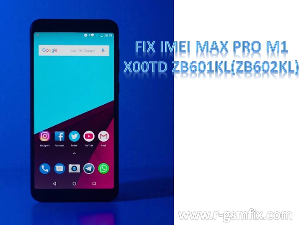 Fix Imei Dan Baseband Asus Max Pro M1 X00td Zb601kl Zb602kl R Gsmfix