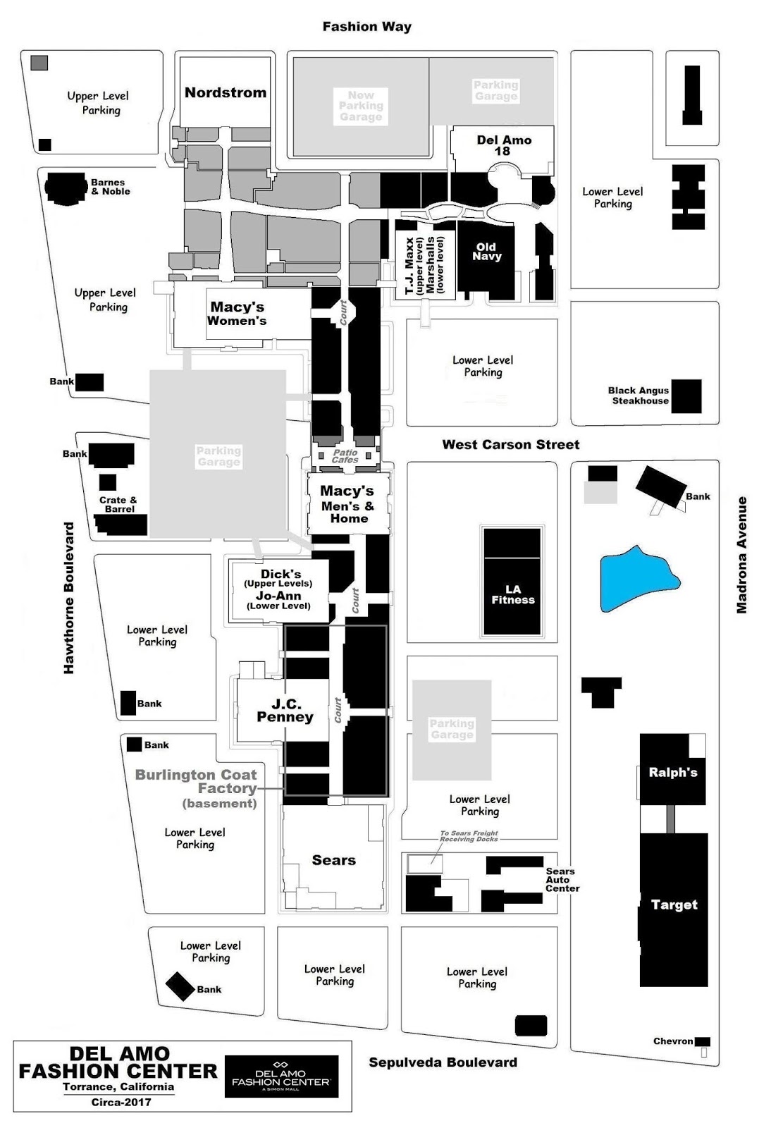 Del Amo Mall Map Mall Hall Of Fame: October 2007