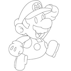 mario draw drawing paper drawings easy fun step adults character lessons cartoon should disney coloring characters cool sketches bros animals