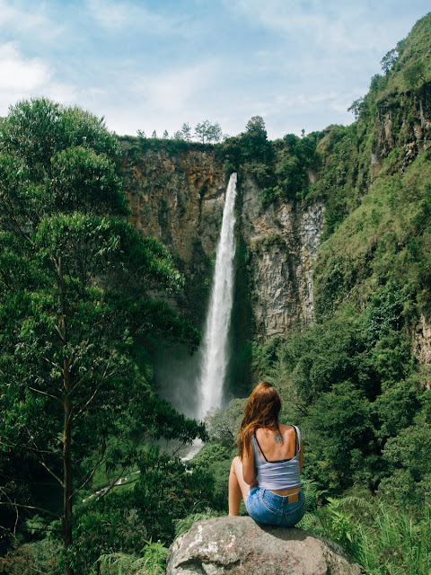 Sipiso-Piso Waterfall, Sumatra