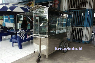 Jasa Gerobak Stainless Gorengan di Bekasi dan sekitarnya Jasa Gerobak Stainless Gorengan di Bekasi dan sekitarnya