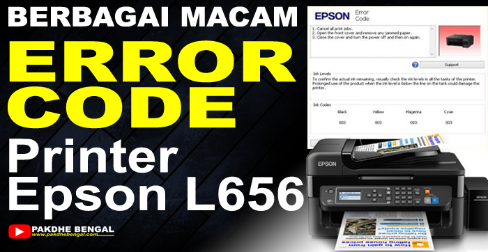 Error Code Printer Epson L656 | Daftar 