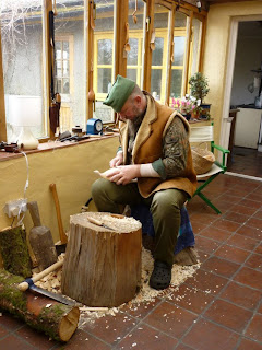 spoon carving first steps