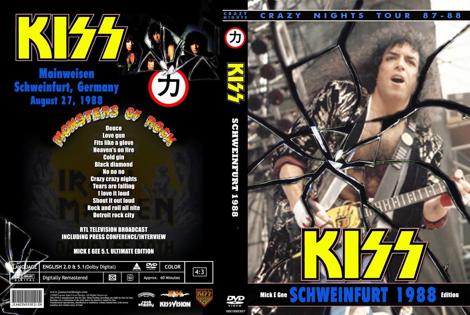Deer5001RockCocert Kiss 19880827 Monsters Of Rock proshot
