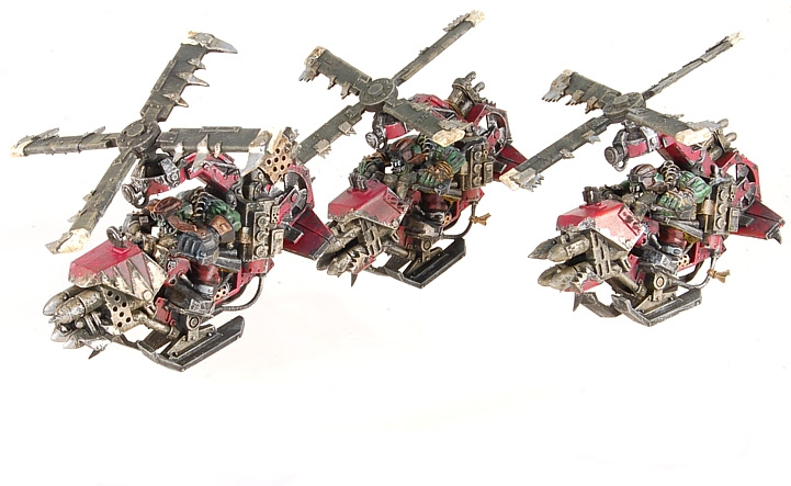 Warren Hudson Modelling: Warhammer 40k Ork Deffkoptas