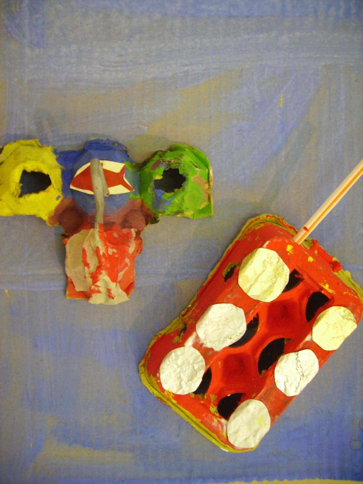 Eco Art: Haciendo máscaras con materiales reciclables