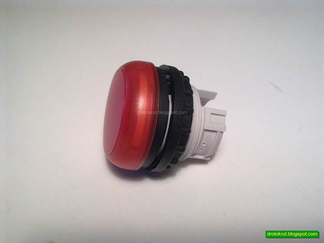 Красная плоская индикаторная головка Eaton M22-L-R серии Moeller RMQ-Titan