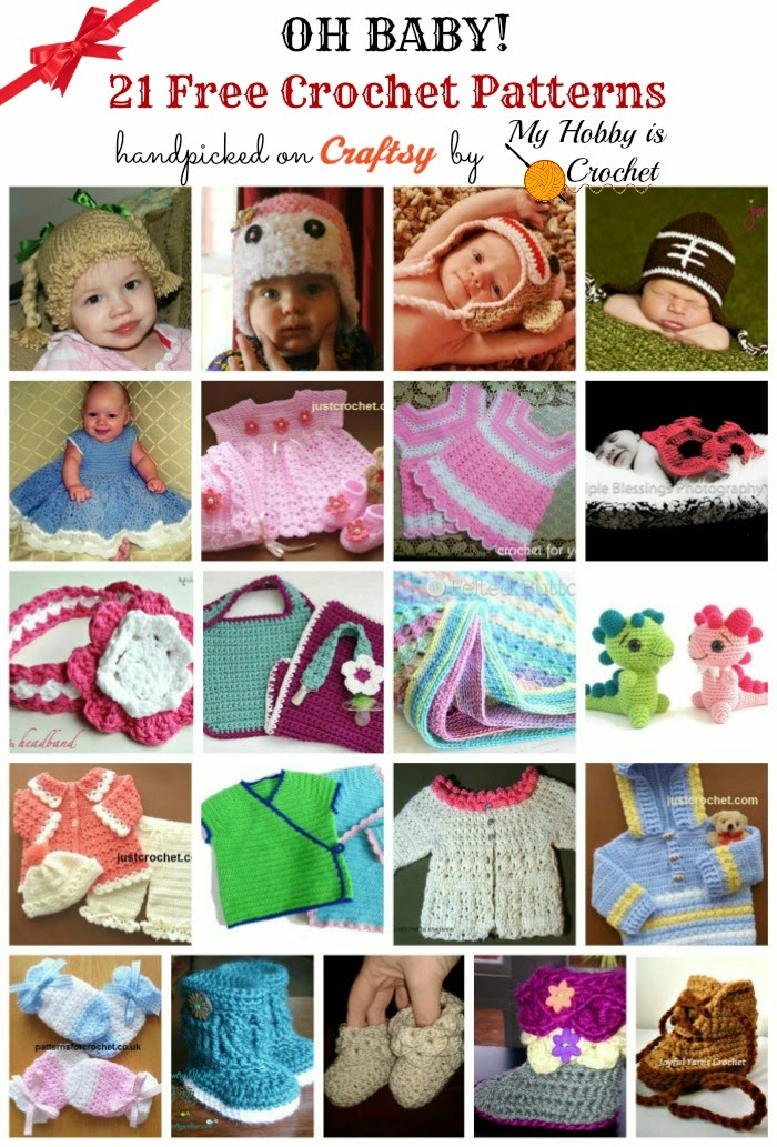 My Hobby Is Crochet 21 Free Crochet Baby Patterns handpicked on