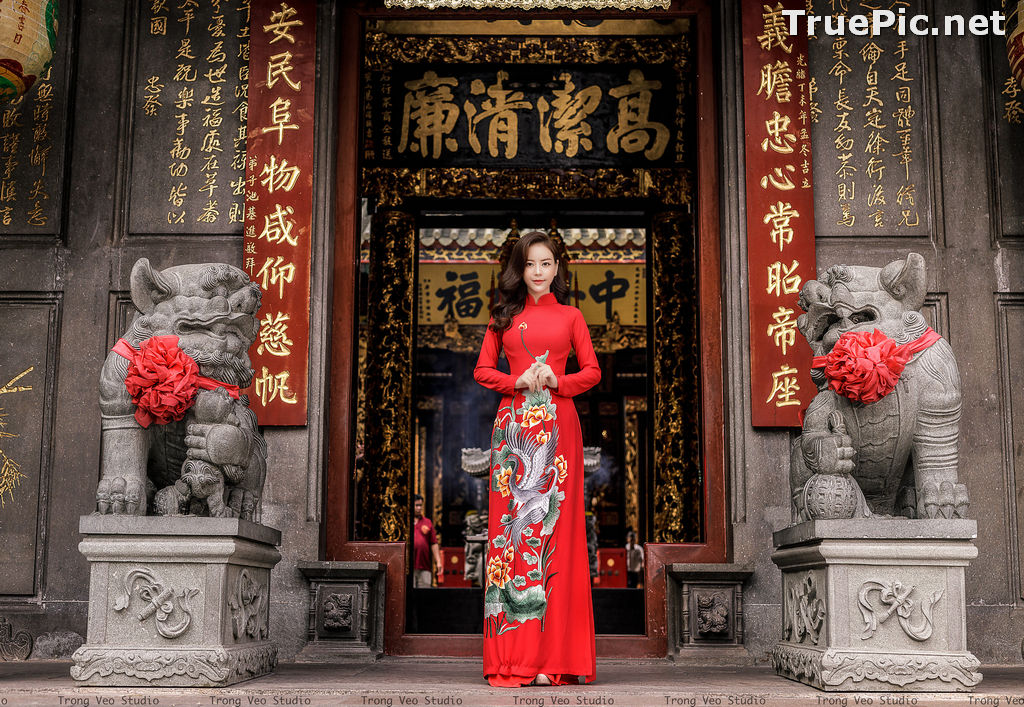 Image The Beauty of Vietnamese Girls with Traditional Dress (Ao Dai) #4 - TruePic.net - Picture-31