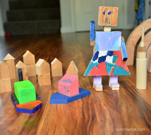 DIY Toy Wood Craft For Kids to Make - Handicraft Series - Sisters