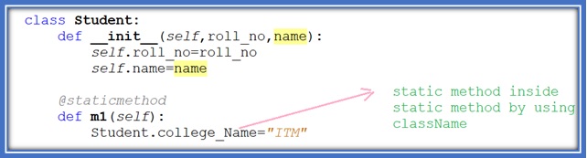 Python OOPS Tutorial 6:Types Of Variable(Instance & Static & Local ...