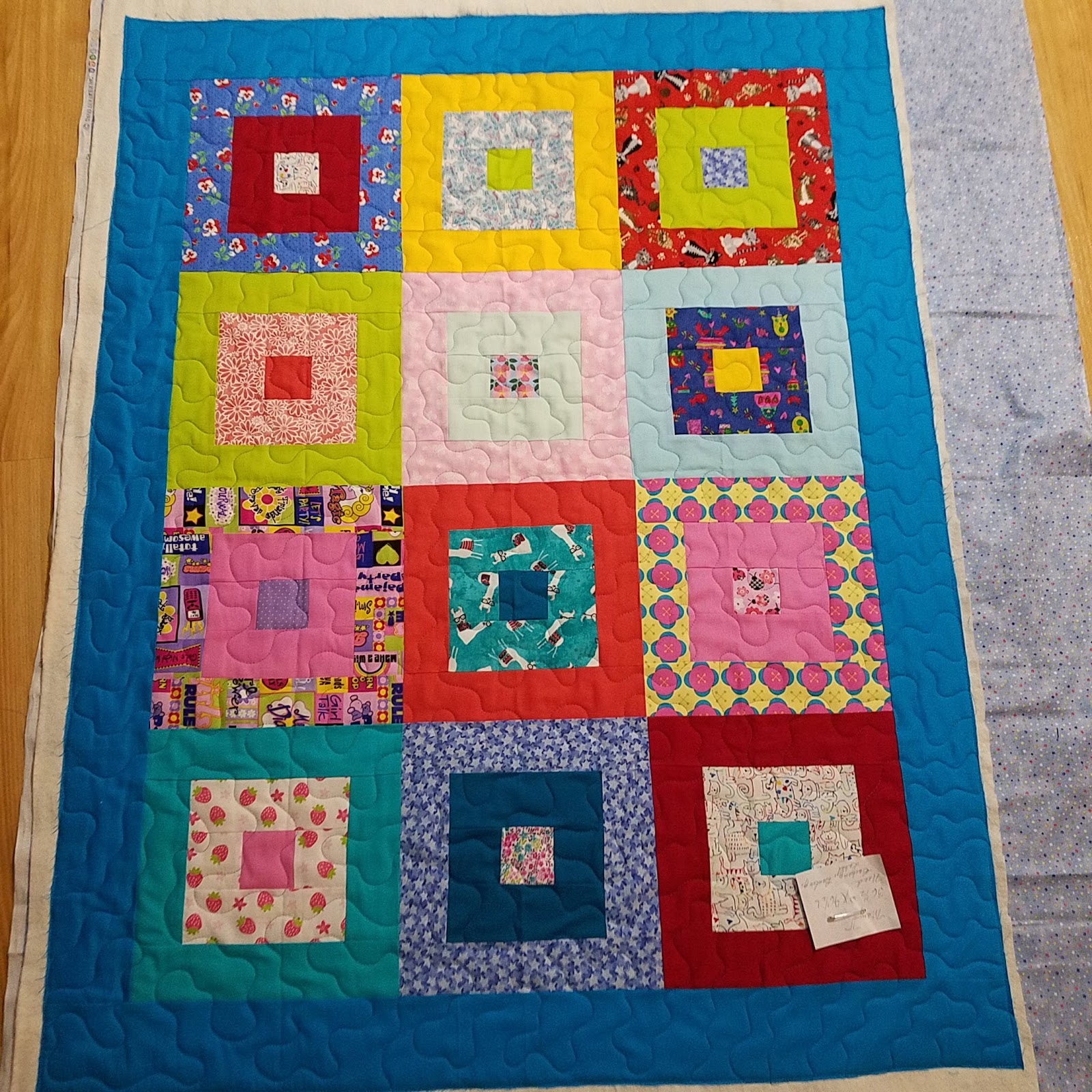 Becca's Crazy Projects Charity Quilting
