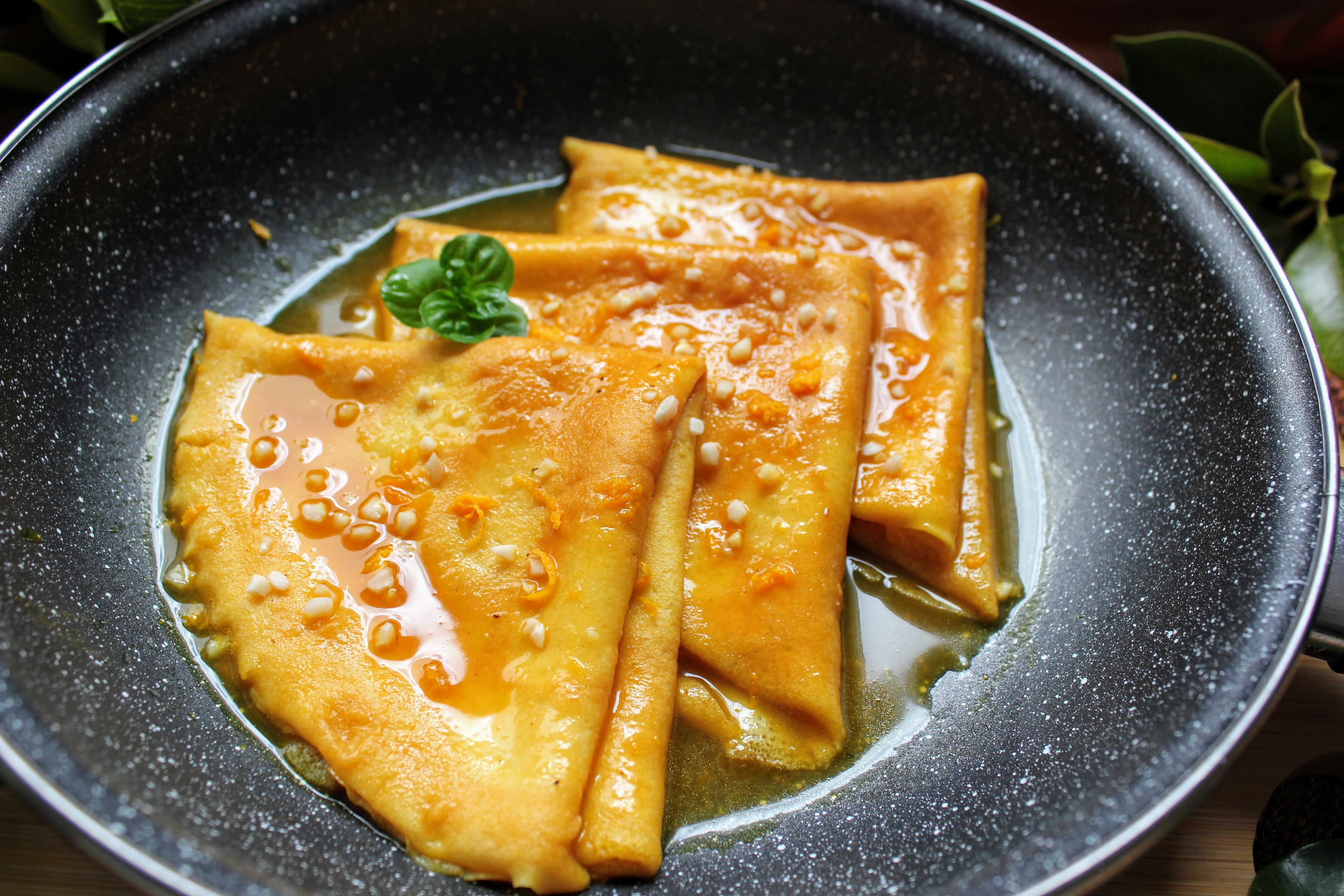 Crepes suzette - Cocinando con las Chachas