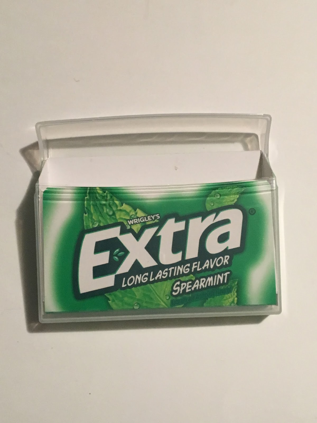 Craft Trials Up cycling an old gum container