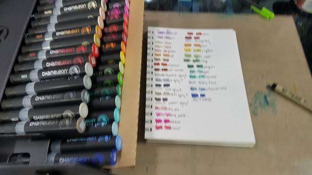 27 chameleon markers like new with tons of new nibs 60 ship us : r