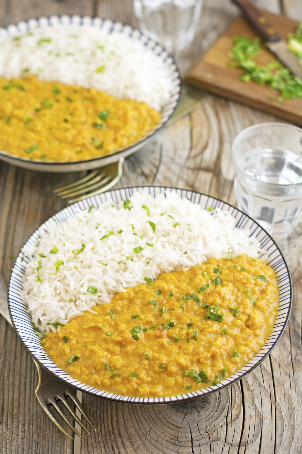 (Vegan) Crock-Pot Curried Red Lentils