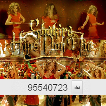 Shakira - myshakiblog: 9 Imágenes GIF: Video "Hips don't lie" (shakira