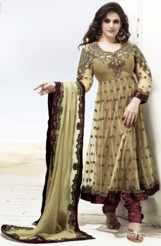 Bridals And Grooms: Latest fashion Anarkali long frock design