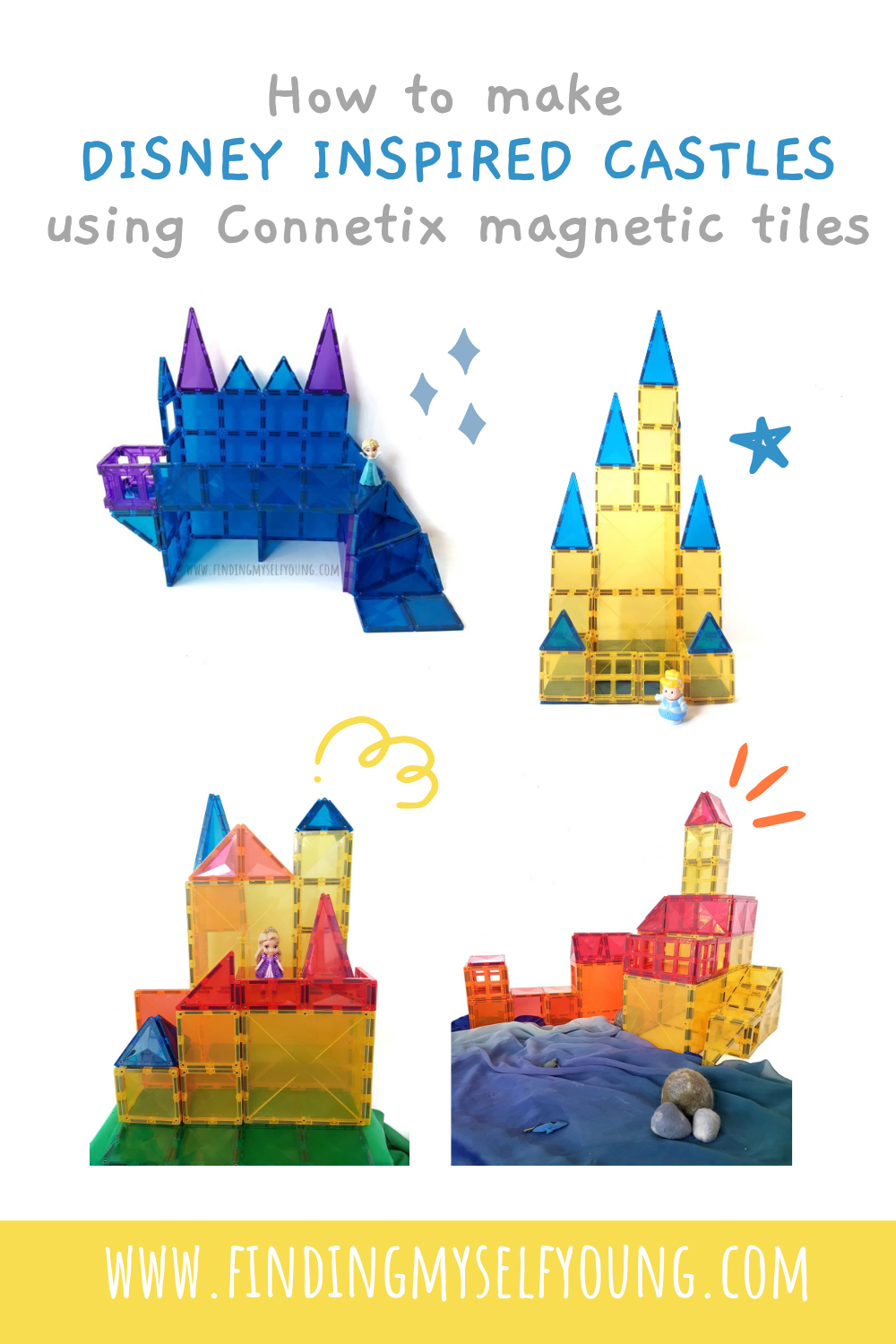 How to Build Disney Inspired Castles with Tiles