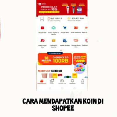 Cara Mendapatkan Koin Shopee