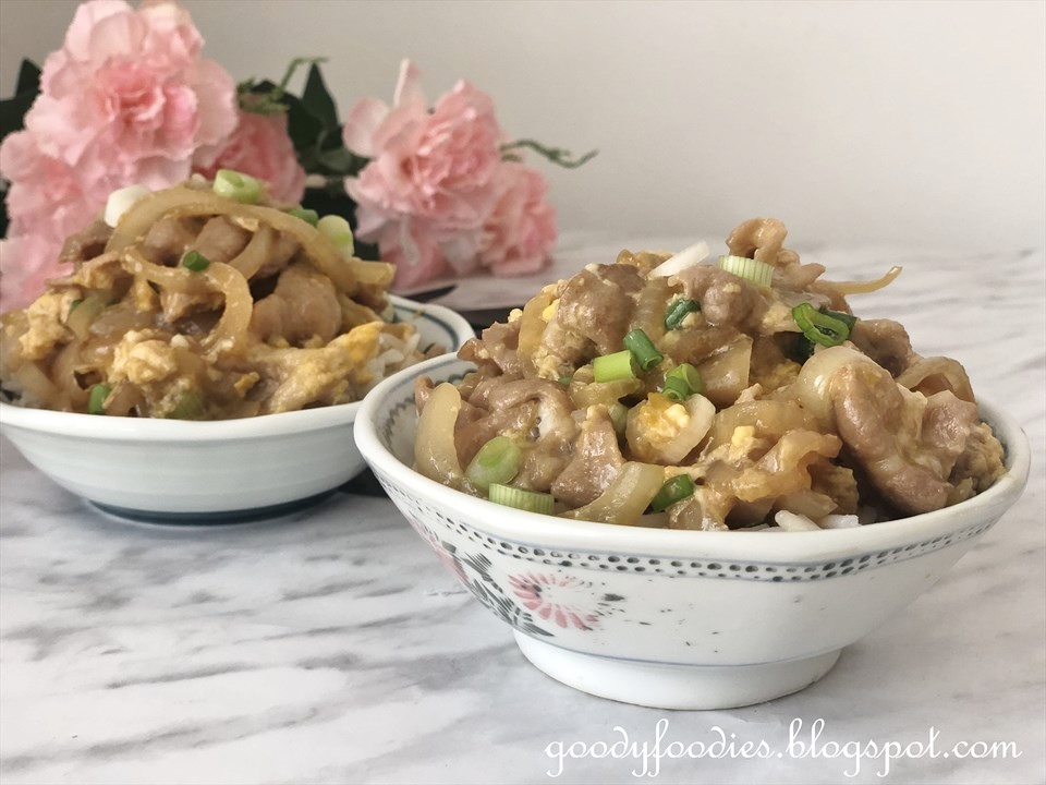 GoodyFoodies: Recipe: Butadon 豚丼 (Japanese Pork Rice Bowl)