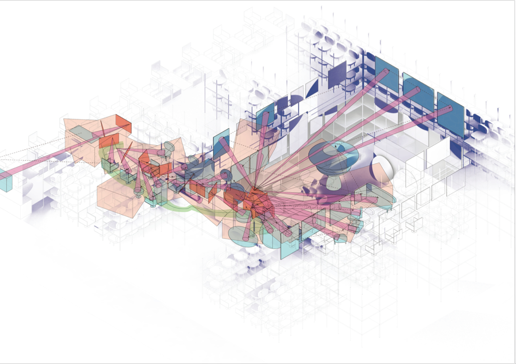 Visceral Intricacy III: Reading Complexity: Updated isometric drawing