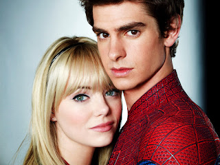 The Amazing Spider-Man Emma Stone and Andrew Garfield HD Wallpaper