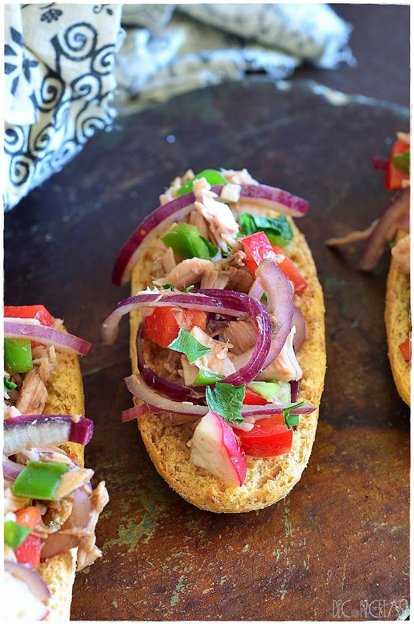 Receta de salpicón de atún