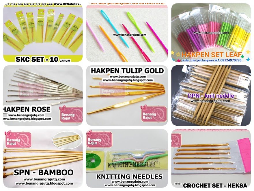 Alat Rajut Crochet & Knitting