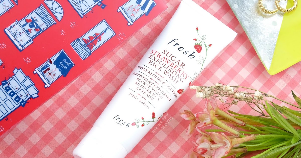 fresh strawberry scrub review