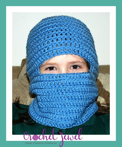 Amy's Crochet Creative Creations Crochet Ski Mask Tutorial