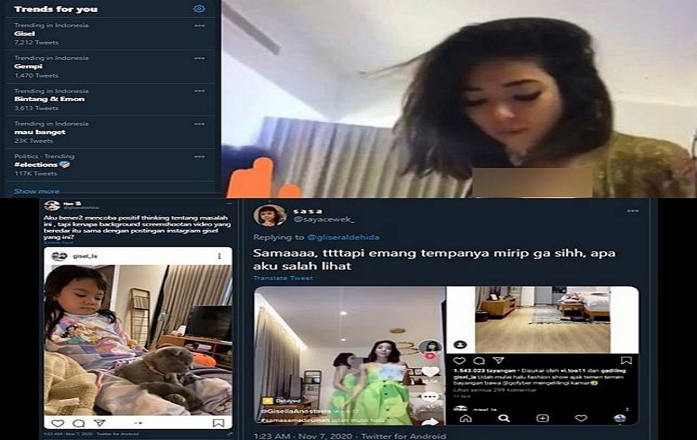 Netizen Analisa Video Panas Mirip Gisella Anastasia Yang Viral