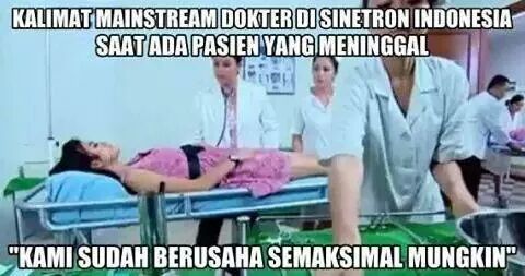 Meme-meme Sinetron Indonesia yang Lucu Abis