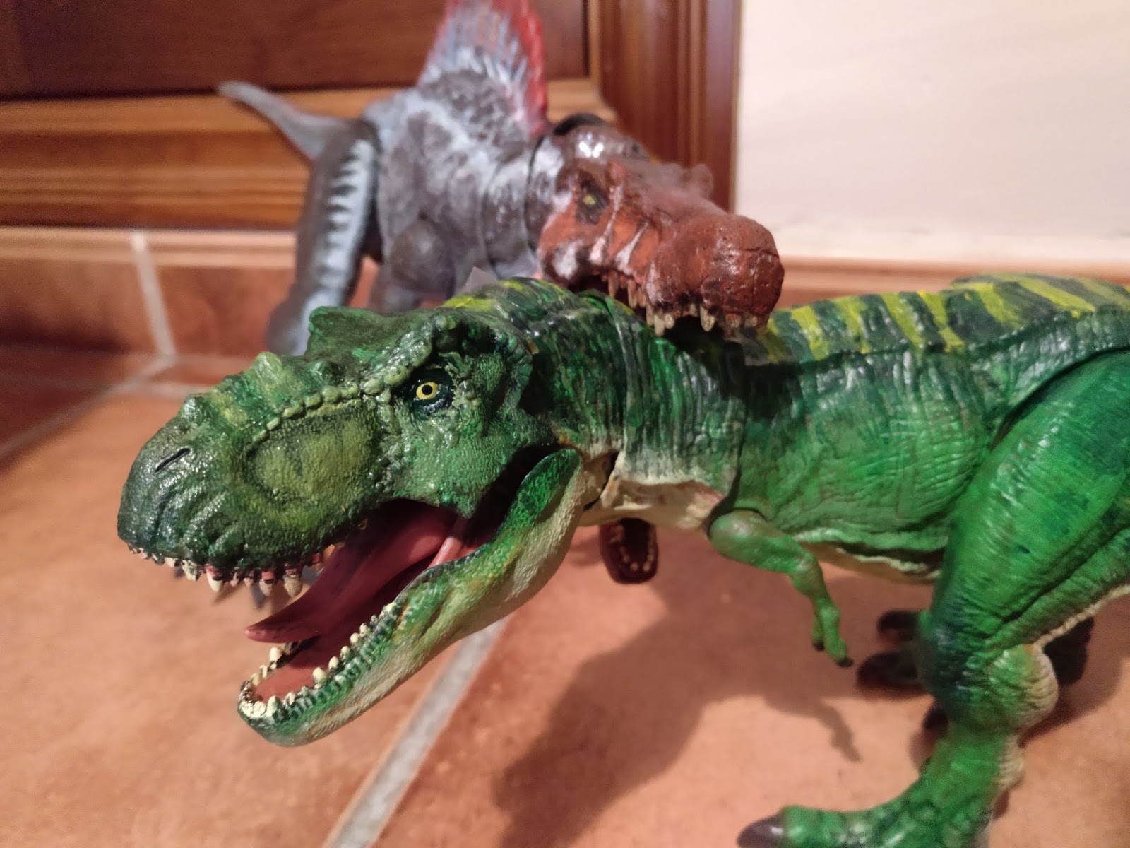 ReSculpt Spinosaurus Jurassic Park 3 (Jurassic World Legacy, Mattel 2018)