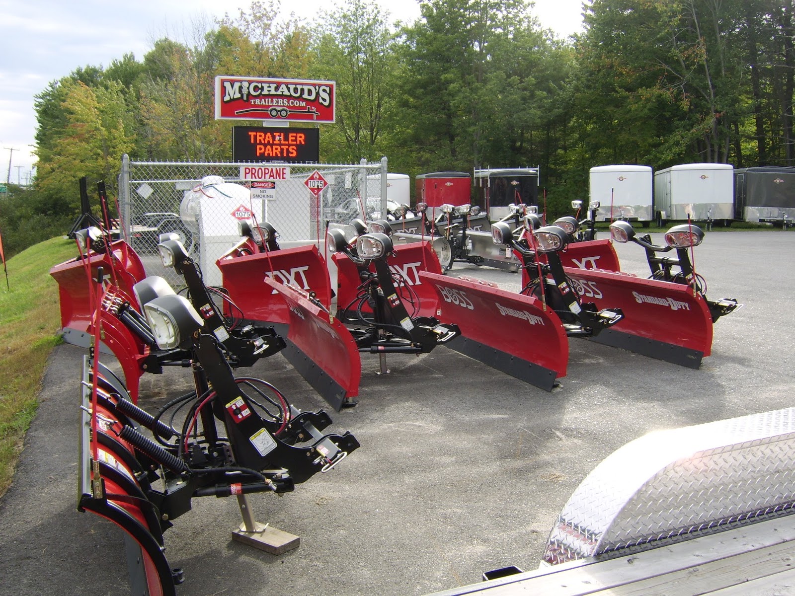 Michaud's Auburn BOSS SNOW PLOWS