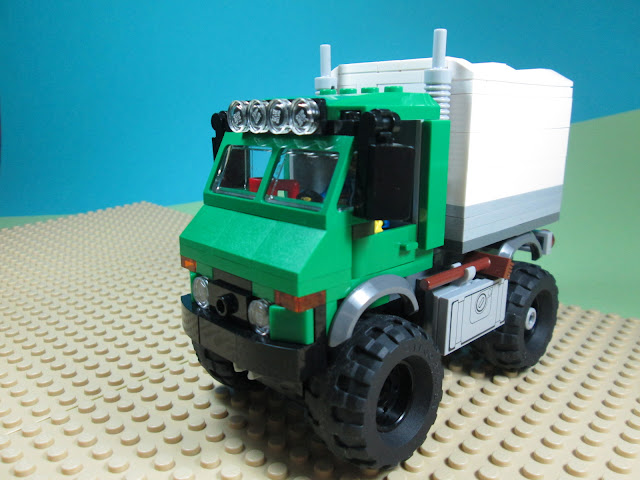 MOD set LEGO City 60083 Snowplow Truck - Unimog em LEGO 