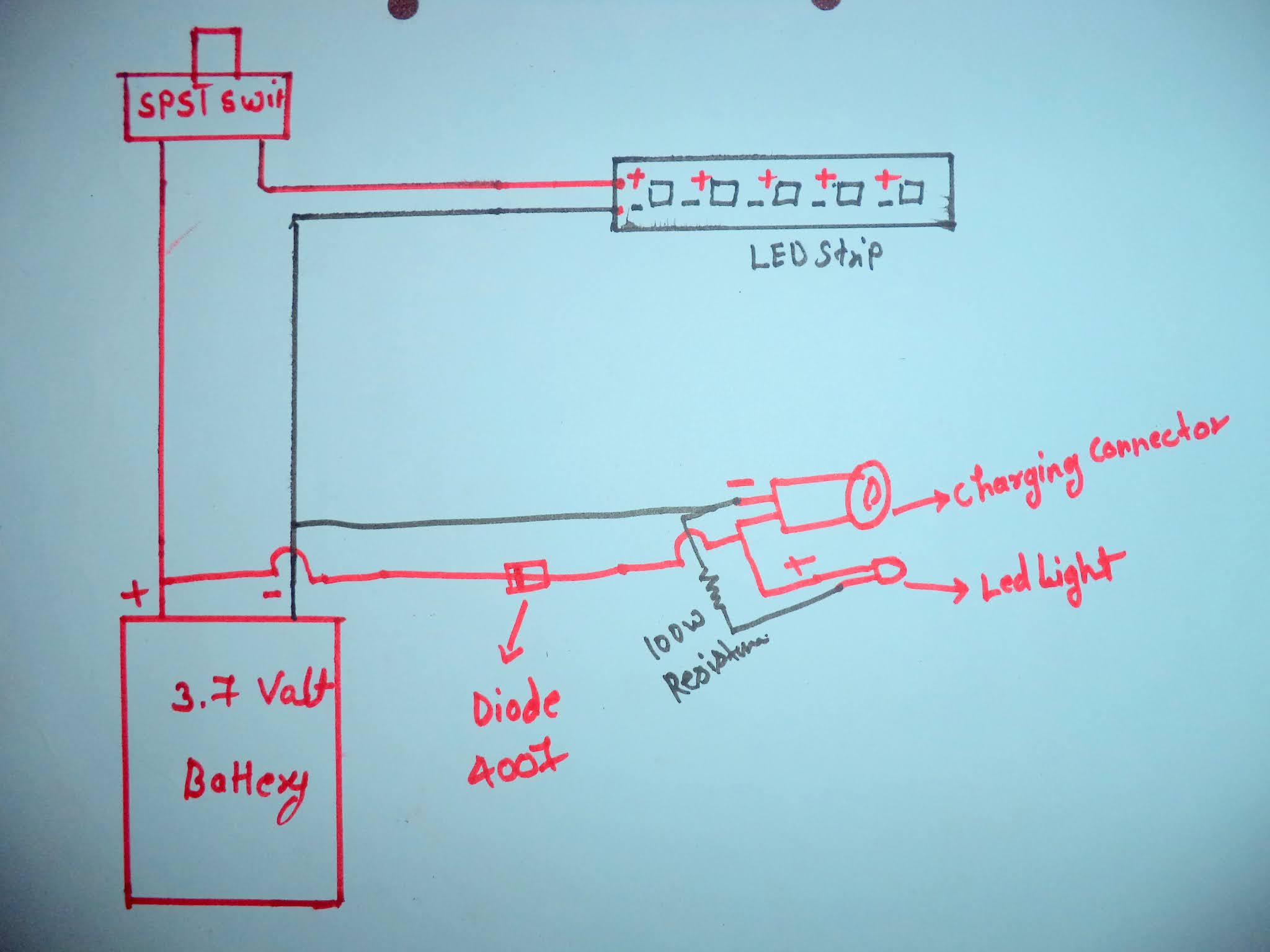 How To Make Powerful Emergency Light Circuit Diagram