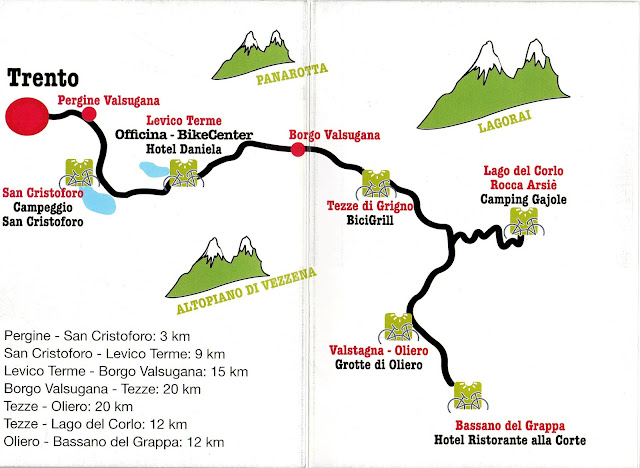 pista ciclabile valsugana